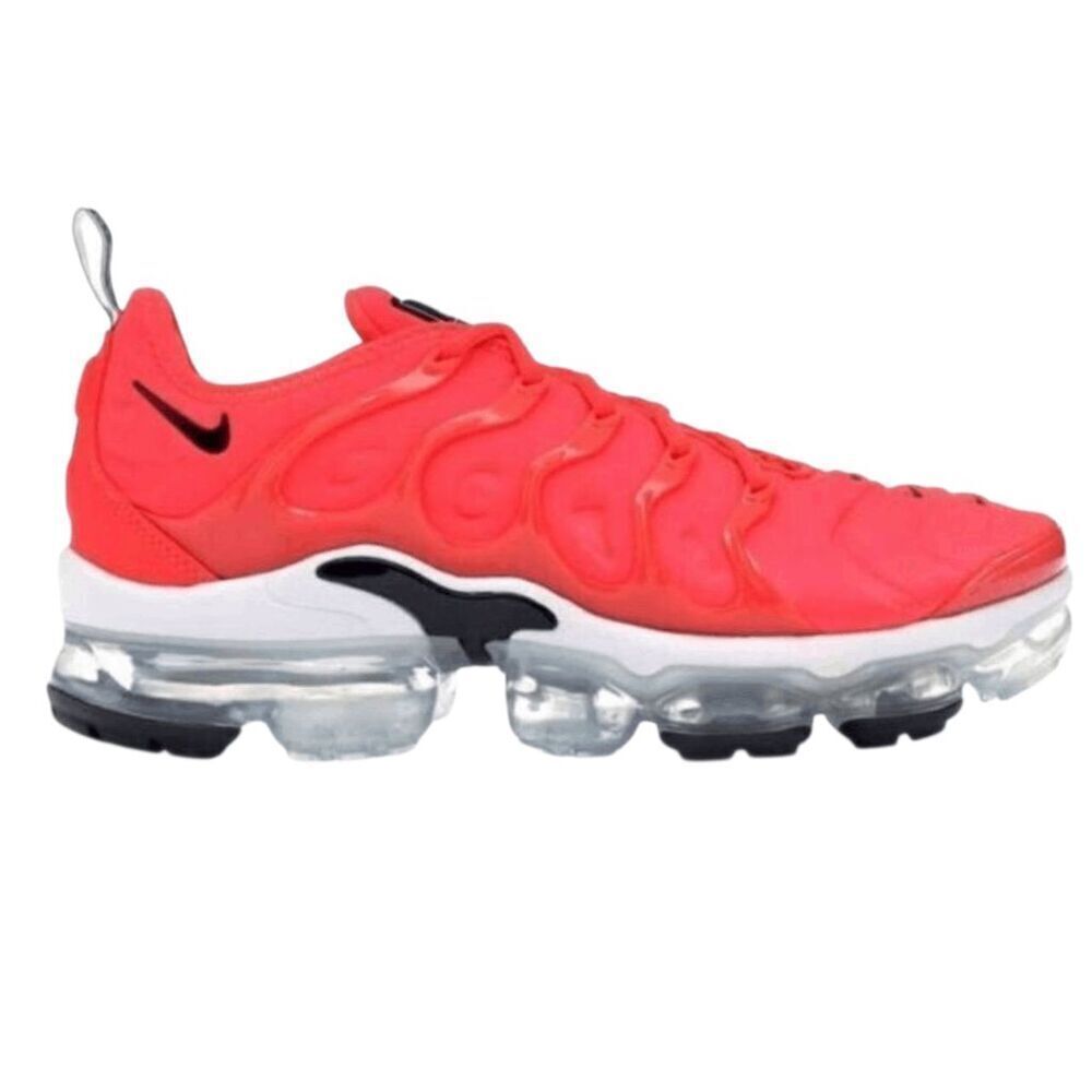 NIKE Air VaporMax Plus 'Overbranding Bright Crimson' Running Shoes Size 8.5